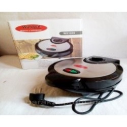 Вафельница круглая электрическая Wimpex WХ - 1059 1200 Вт с антипригарным покрытием
