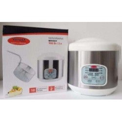 Мультиварка с фритюрницей WIMPEX WX-5521 900W объем 5л, 10 программ