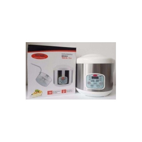 Мультиварка с фритюрницей WIMPEX WX-5521 900W объем 5л, 10 программ