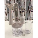 Блендер PROMOTEC PM 586, погружной, с насадками, 2 скорости, 300 Вт, 3 В 1