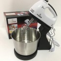 Миксер ручной, 2 л., 7 режимов, Crownberg CB-7321 White(300Вт)