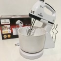 Ручной Миксер Crownberg Cb-7320, 7 cкоростей,с венчиками, крюками для теста и чашей(300Вт)