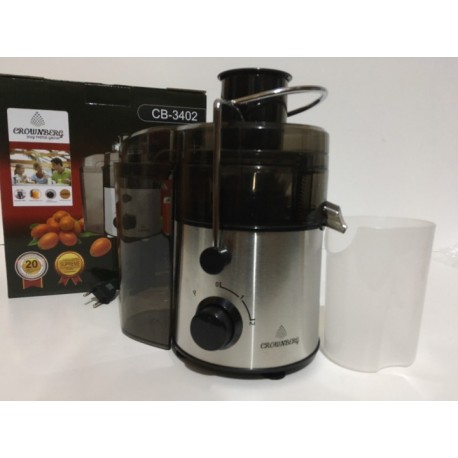 Соковыжималка Crownberg - CB-3402, 600 Вт