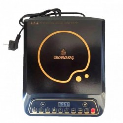 Плита индукционная Crownberg CB 1326, одноконфорочная с дисплеем и кнопочным управлением 2000 Вт