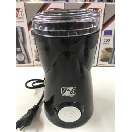 Кофемолка измельчитель PROMOTEC PM-597 50 г 200 Вт Black
