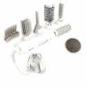 Стайлер многофункциональный прибор для укладки волос 8 в 1 Gemei Hot Air Styler GM-4832 с насадками 1000Вт