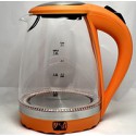 Р10 Чайник электрический PROMOTEC PM-810 стеклянный оранжевый