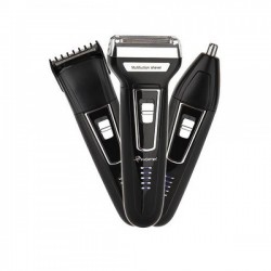 Набор для стрижки волос бритья бороды носа ушей 3 в 1 Gemei PRO Original GM-598