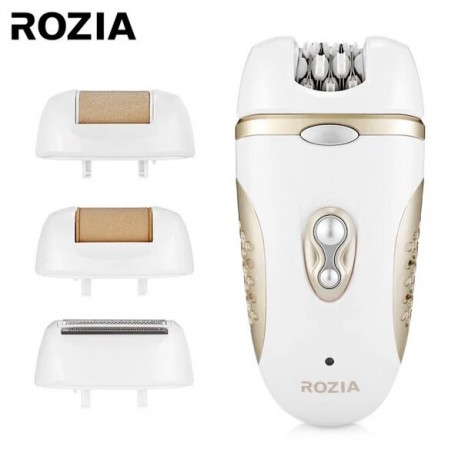 Эпилятор Rozia Hb-6007 Женский С 4 Насадками