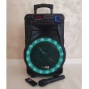 Колонка аккумуляторная с микрофоном ZPX ZX-7771 350W (Bluetooth/USB/FM)