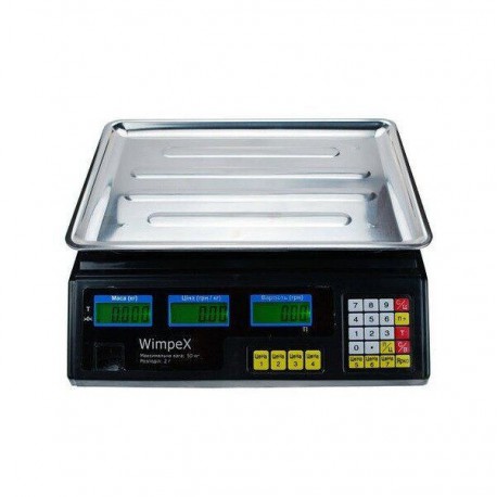 Р184 Весы торговые 50 Kg Wimpex 4v