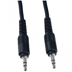 Р402 Кабель аудио AUX 3.5 jack 10м ЧЕРНЫЙ в упаковке