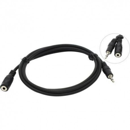 Р408 Кабель аудио 3.5 jack/M/F 1.5м (пакет)