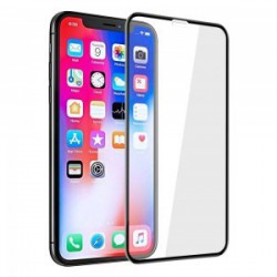 Р424 Стекло защитное (в пластиковом кейсе) iPhone 7G+/8G+ Black/White