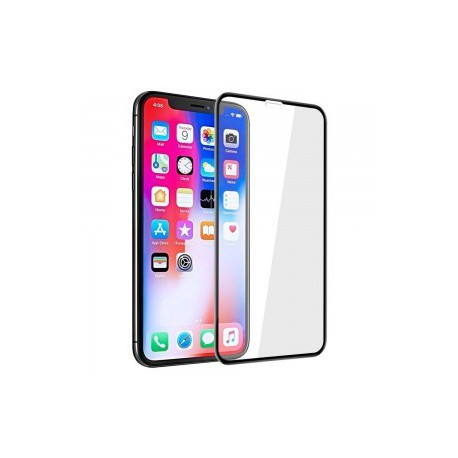 Р424 Стекло защитное (в пластиковом кейсе) iPhone 7G+/8G+ Black/White