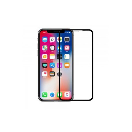 Р427 Стекло защитное (в пластиковом кейсе) iPhone 7G/8G Black/White