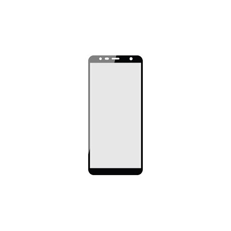 Р431 Стекло защитное (в пластиковом кейсе) J4+/J6+ White/Black